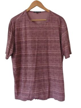 Robert Barakett T Shirt Mens XXL Short Sleeve Pink Crewneck Casual Breathable